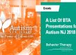 Behavior Therapy Associates will present at Autism NJ Conference 2018